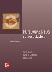 book Fundamentos de negociación