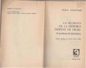 book La filosofía de la historia después de Hegel. El problema del historicismo