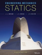 book Engineering Mechanics: Statics, 8th Edition