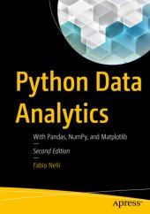 book Python Data Analytics With Pandas, NumPy, and Matplotlib