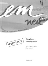 book em neu 2008: Deutsch als Fremdsprache, Niveaustufe B2 / Hauptkurs. Arbeitsbuch