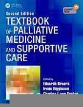 book Textbook of Palliative Medicine and Supportive Care