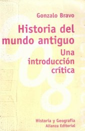 book Historia del Mundo Antiguo. Una introducción crítica