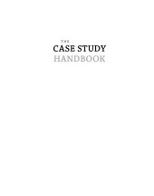 book The case study handbook how to read discuss and  write persuasively cases