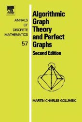 book Algorithmic Graph Theory and Perfect Graphs