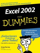 book Excel 2002 Para Dummies, Spanish Edition