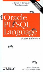 book Oracle PL/SQL Language Pocket Reference, Second Edition