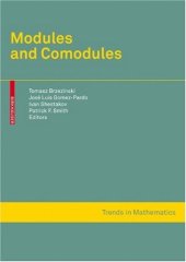 book Modules and Comodules (Trends in Mathematics) (Trends in Mathematics)