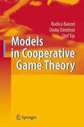 book Models in Cooperative Game Theory