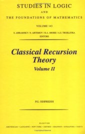 book Classical recursion theory: Volume II