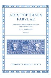 book Aristophanis Fabulae, vol. I