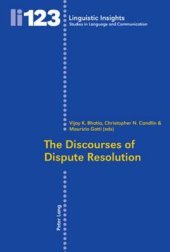 book The Discourses of Dispute Resolution