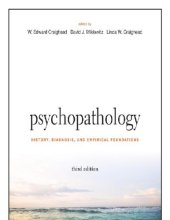 book Psychopathology: History, Diagnosis, and Empirical Foundations