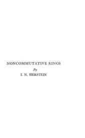 book Noncommutative Rings