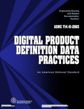 book ASME Y14.41-2003 - DIGITAL PRODUCT DEFINITION DATA PRACTICES