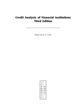 book Credit analysis of financial institutions