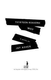 book Thirteen Reasons Why