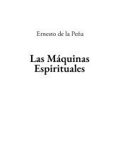 book Las máquinas espirituales