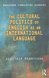 book The Cultural Politics of English as an International Language