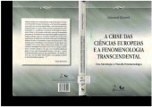 book A crise das ciências europeias e a fenomenologia transcendental