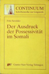 book Der Ausdruck der Possessivität im Somali