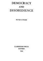 book Democracy and Disobedience