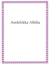 book Anokfokka Alhìha