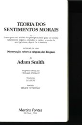 book Teoria dos sentimentos morais