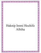 book Haknip Immi Hochifo Alhìha