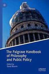 book The Palgrave Handbook of Philosophy and Public Policy