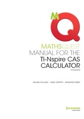 book Manual for the TI Nspire CAS Calculator