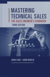 book Mastering Technical Sales: The Sales Engineer’s Handbook