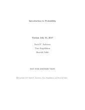 book Introduction to Probability