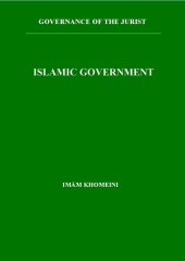 book Islamic Government - Governance of the Jurist