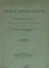 book La storia delle piante