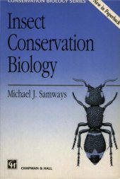 book Insect conservation biology