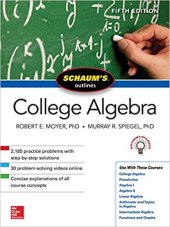 book Schaum’s Outline of College Algebra