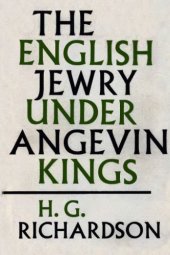 book The English Jewry under Angevin Kings