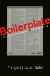 book Boilerplate - The Fine Print, Vanishing Rights, and the Rule of Law