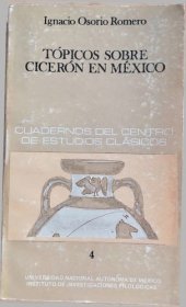 book Tópicos sobre Cicerón en México