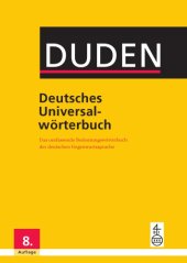 book Deutsches Universalwörterbuch