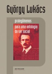 book Prolegomenos para uma Ontologia do Ser Social