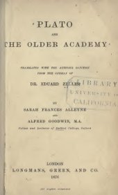book Plato and the Older Academy