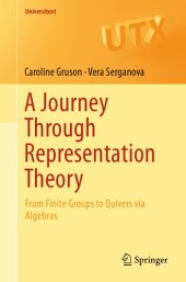 book A Journey Through Representation Theory: From Finite Groups to Quivers via Algebras