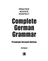 book Complete German Grammar