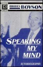 book Speaking My Mind