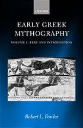 book Early Greek Mythography. II: Commentary