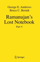 book Ramanujan's Lost Notebook: Part V