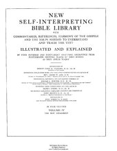 book The Self-Interpreting Bible, New Testament & Helps (Volume 4 of 4, 1914 edition)