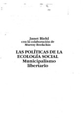 book Las Políticas de la ecología social: municipalismo libertario